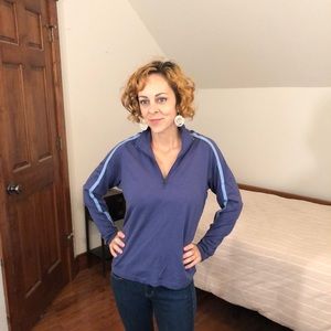 100% wool athletic sweater